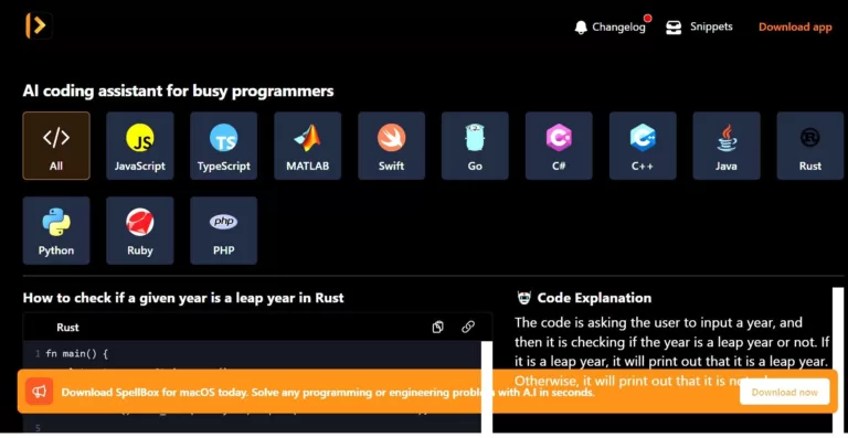 AI coding assistant for busy programmers. Solve any programming or engineering problem with A.I in seconds-find-Free-AI-tools-Victrays.com_