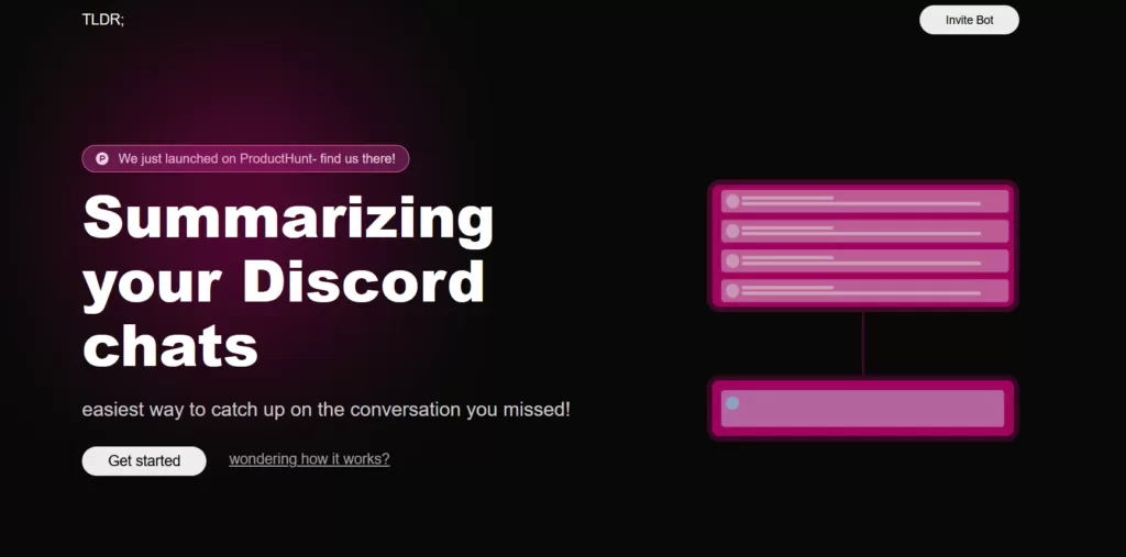 Generate a TL;DR for any discord conversation