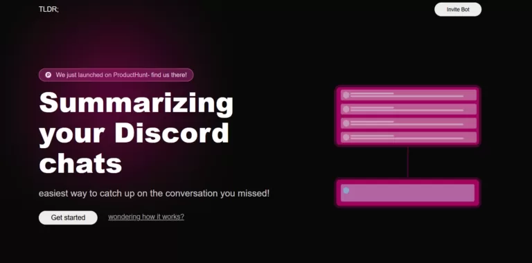 Generate a TL;DR for any discord conversation