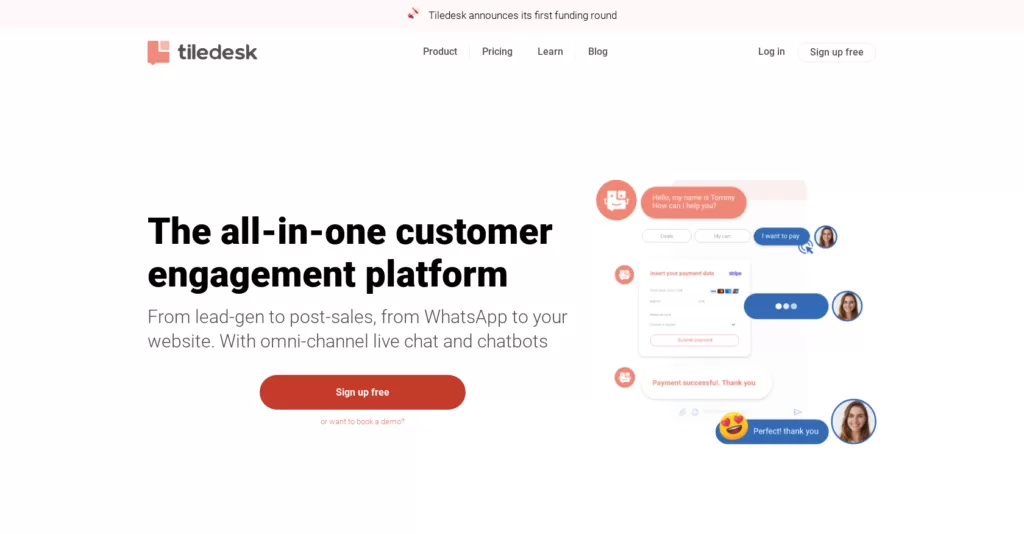 Combine Free Live Chat with Open-Source Chatbots to boost ROI. Integrate Chatbots with WhatsApp or other channels to have one inbox for all communications.-find-Free-AI-tools-Victrays.com_