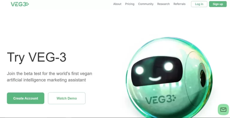 Join the beta test for the world's first vegan artificial intelligence marketing assistant.-find-Free-AI-tools-Victrays.com_
