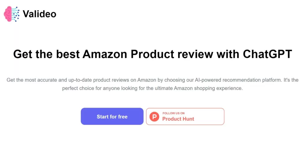 Get the best Amazon Product review with ChatGPT. It has a user-friendly interface