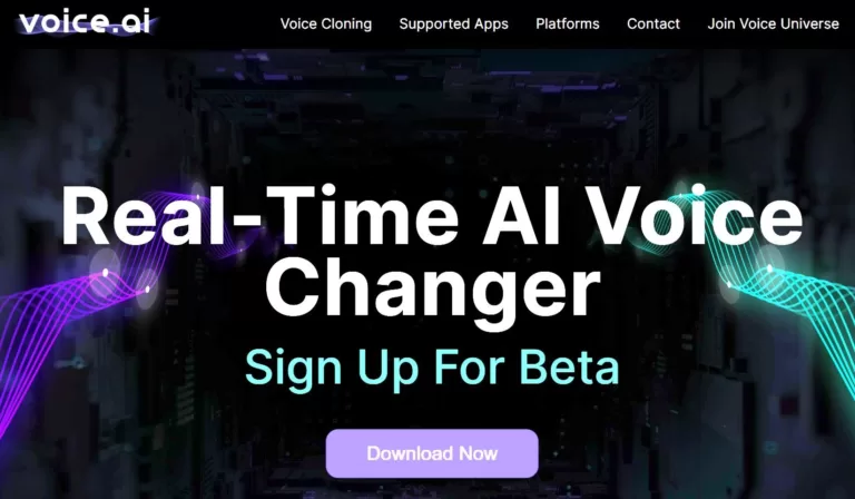 Free real-time AI voice changer. Other features include voice cloning and custom voice integration in your app.