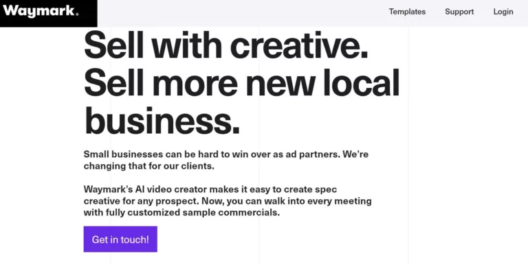 Waymark’s AI video creator makes it easy to create spec creative for any prospect. Now