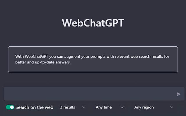 This extension adds relevant web results to your prompts to ChatGPT for more accurate and up-to-date conversations.-find-Free-AI-tools-Victrays.com_
