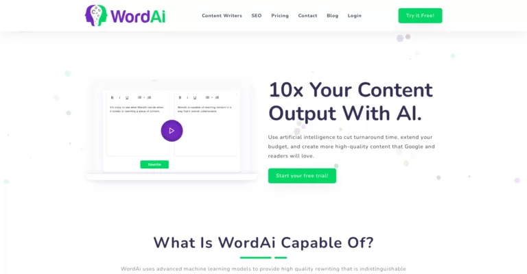 10x Your Content Output With AI. Use artificial intelligence to cut turnaround time