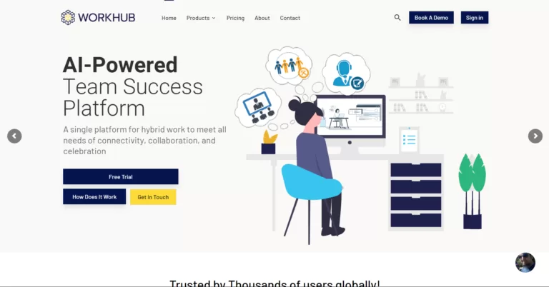 AI-driven team success platform that comprises tools you need to enhance your hybrid team's efficiency and productivity.-find-Free-AI-tools-Victrays.com_