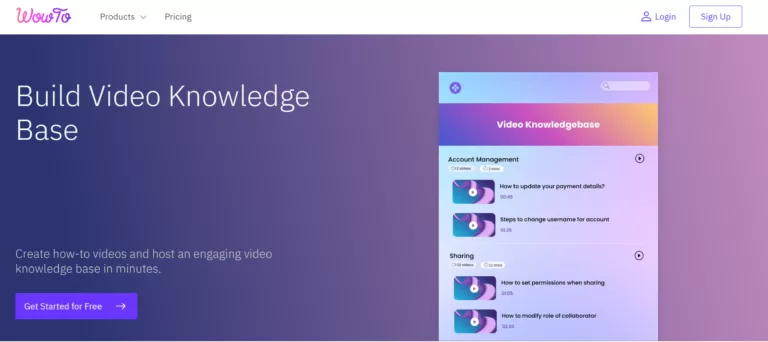 Create how-to videos and host an engaging video knowledge base in minutes. Build Video Knowledge Base.-find-Free-AI-tools-Victrays.com_