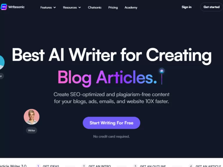 World's only AI writer that helps you write SEO-optimized