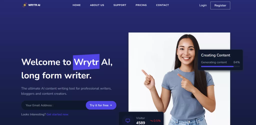 With Wrytr AI