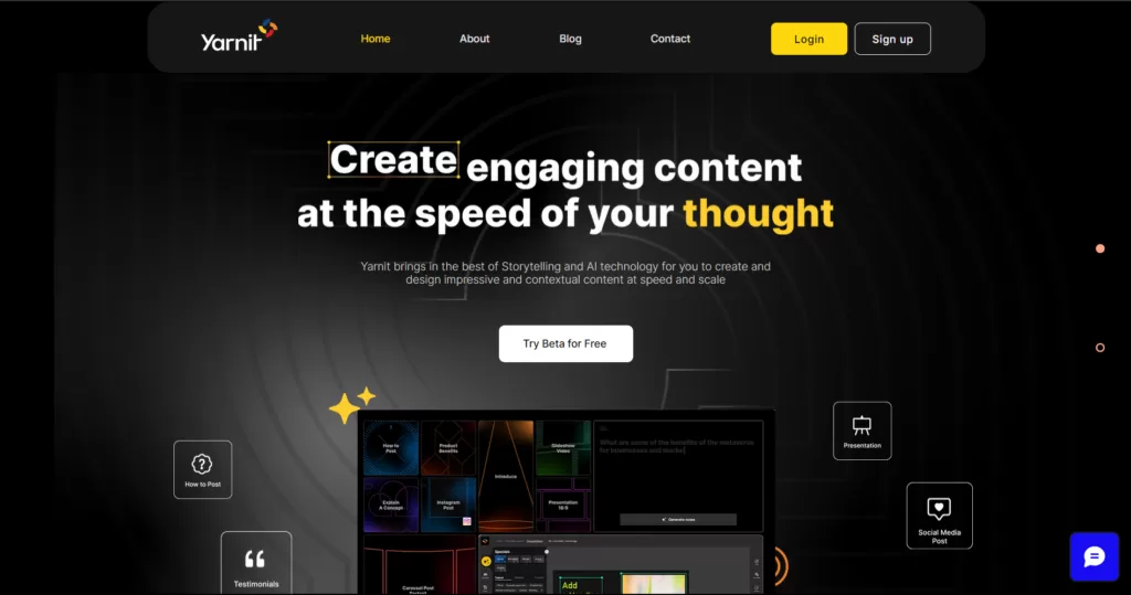 Yarnit App is designed to reduce the time