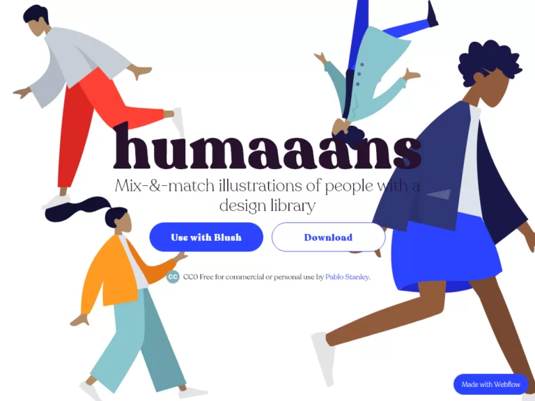 Mix-&-match illustrations of people with a design library-find-Free-AI-tools-Victrays.com_