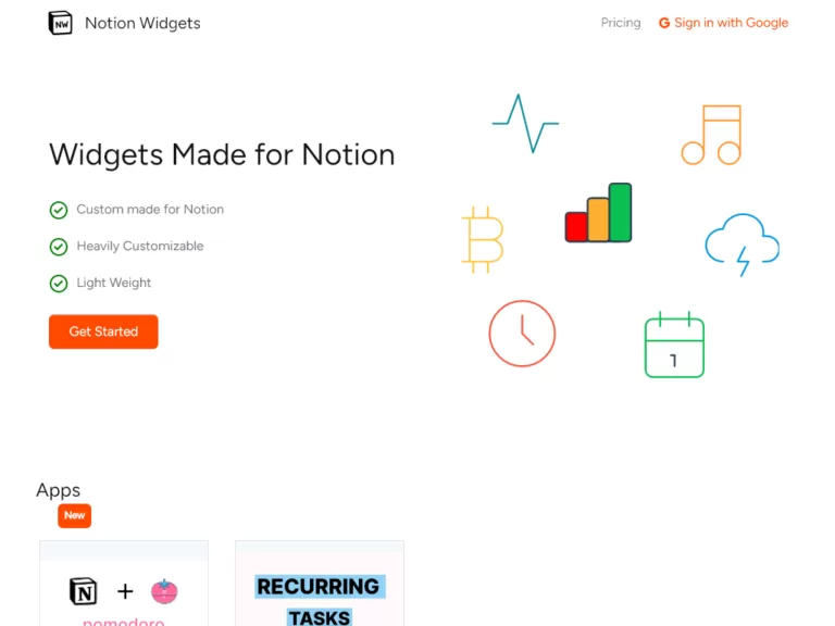 Widgets Made for Notion-find-Free-AI-tools-Victrays.com_