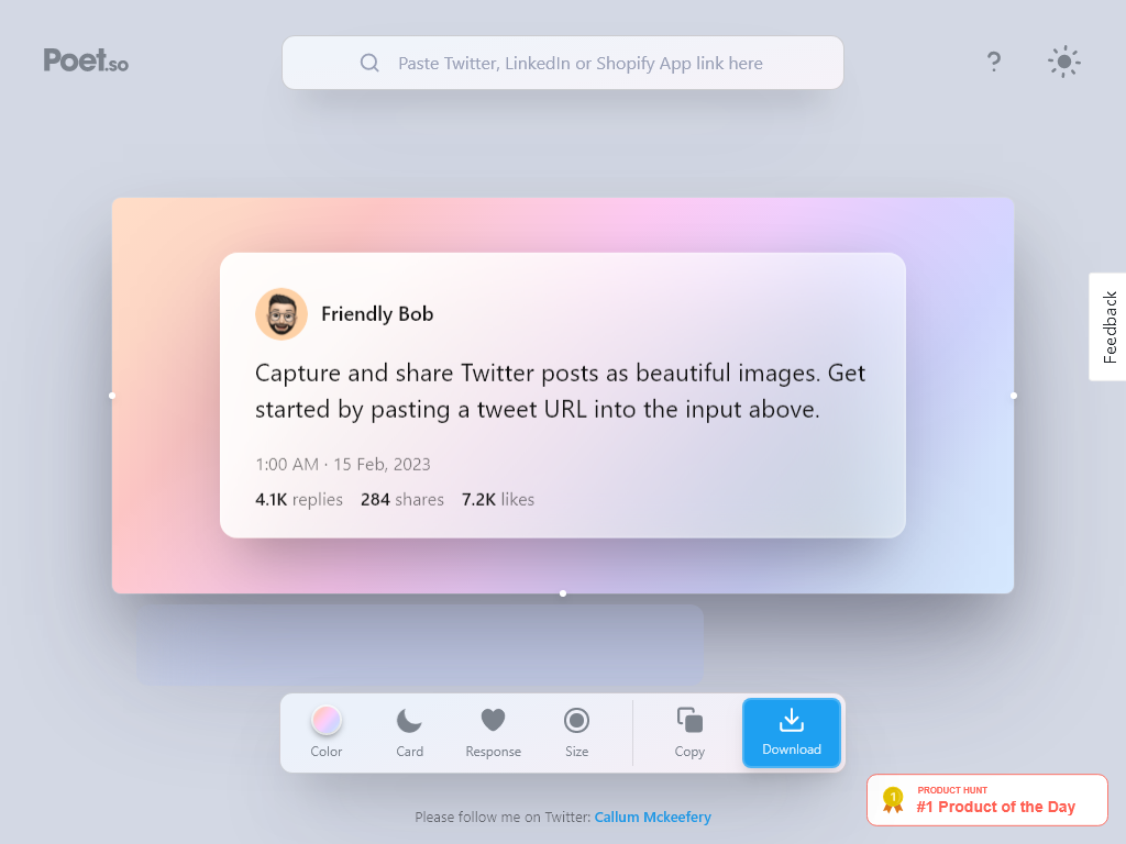 Capture and share Twitter posts as beautiful images-find-Free-AI-tools-Victrays.com_