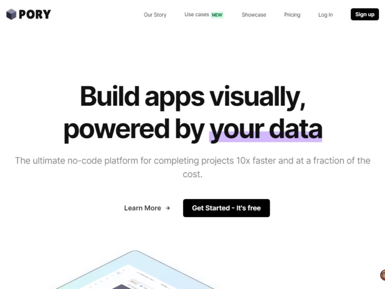Create apps visually