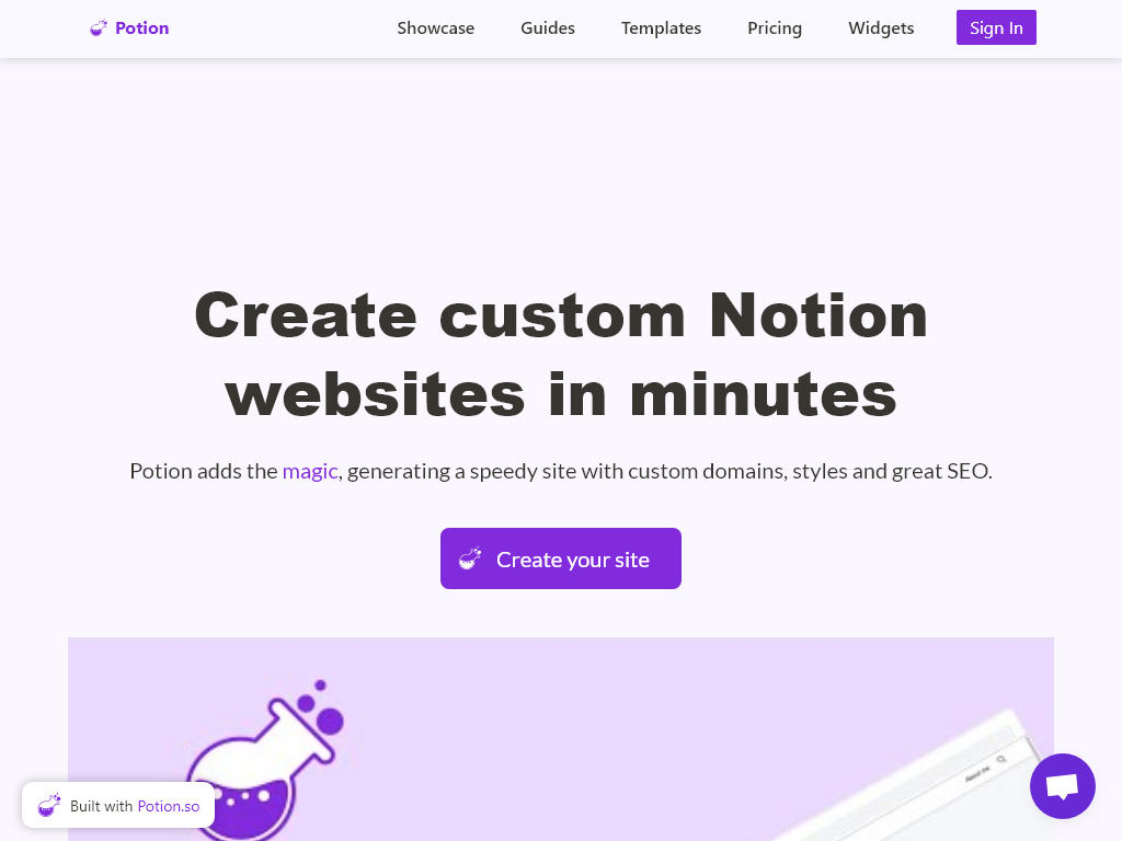 Create custom websites in minutes. All on Notion.-find-Free-AI-tools-Victrays.com_