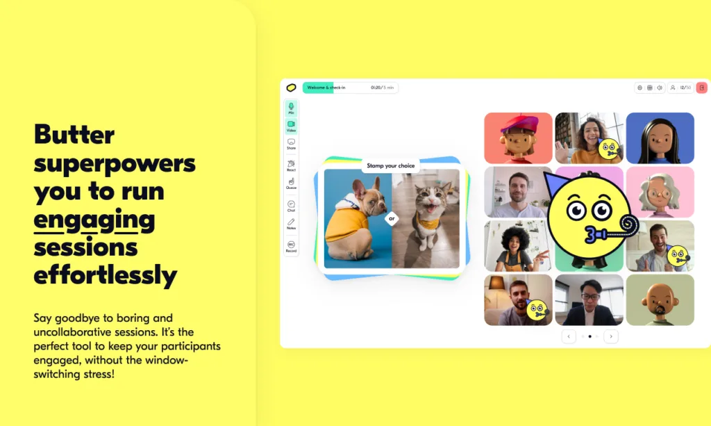Butter-Run more engaging sessions with Butter's AI powered agenda and meeting summaries.-Free-AI-tools-directory-Victrays