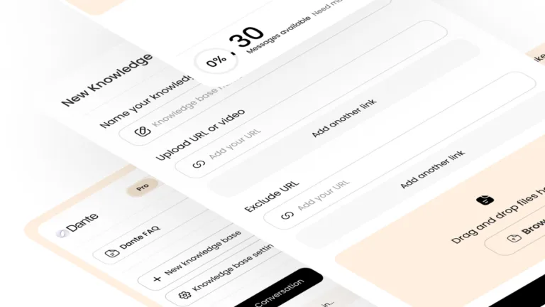 Dante AI-Custom GPT chatbots trained on your data-Free-AI-tools-directory-Victrays
