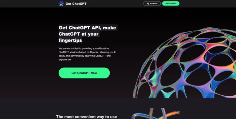 GetGPT Provided ChatGPT service based on OpenAI