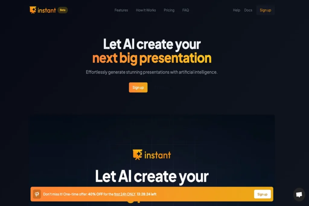 Instant AI for Google Slides-An AI-powered presentation tool to effortlessly create fully-editable