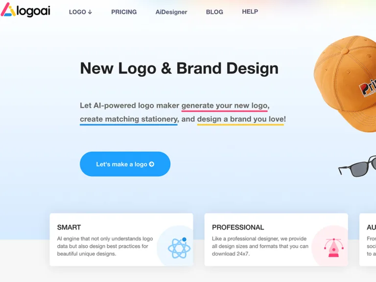 LogoAI-LogoAi is an AI powered logo maker and brand automation platform.-Free-AI-tools-directory-Victrays