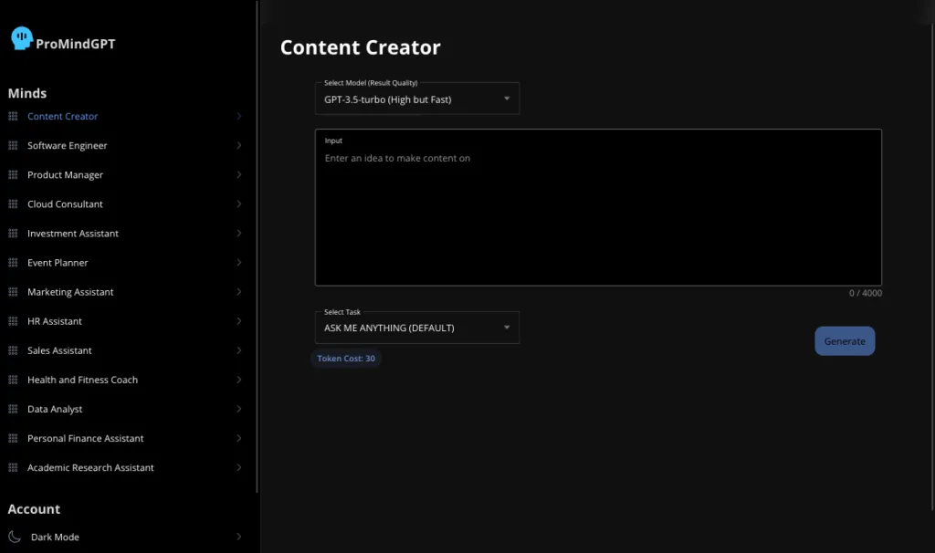 ProMind.ai-What sets ProMind.ai apart is its unique long-term memory feature. This enables the AI "minds" within the platform to deliver context-aware