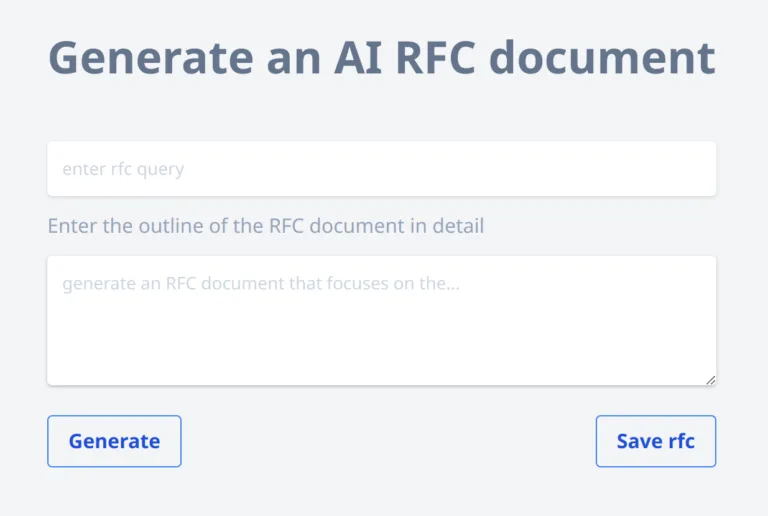 RFCai-Create rfc system design docs with the help of ai-Free-AI-tools-directory-Victrays