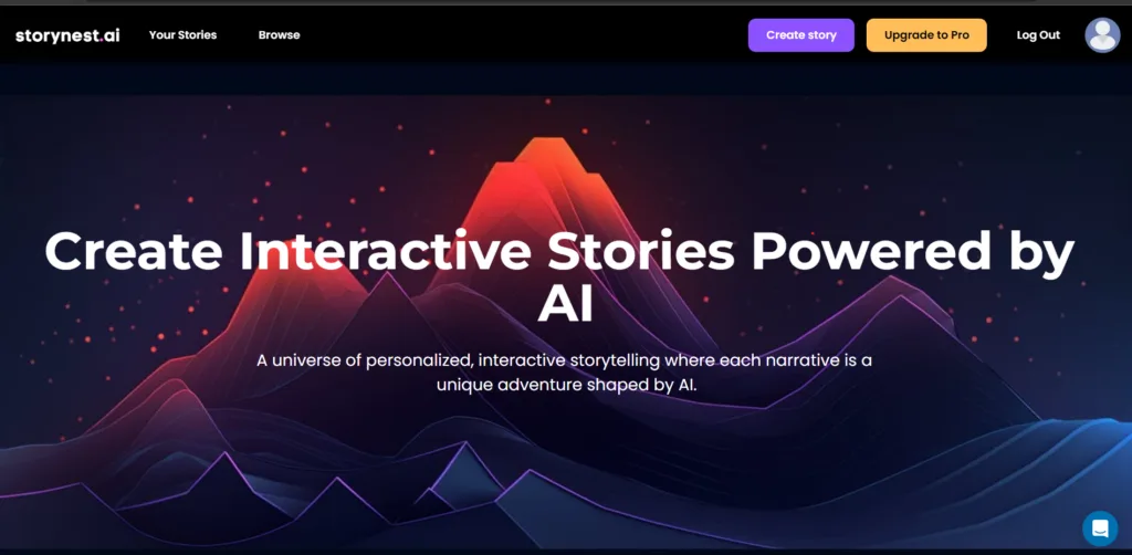 StoryNest.ai StoryNest.ai is a revolutionary storytelling platform where imagination comes to life. Designed with kids in mind