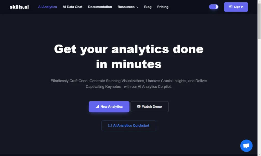 AI Analytics Effortlessly Craft Code
