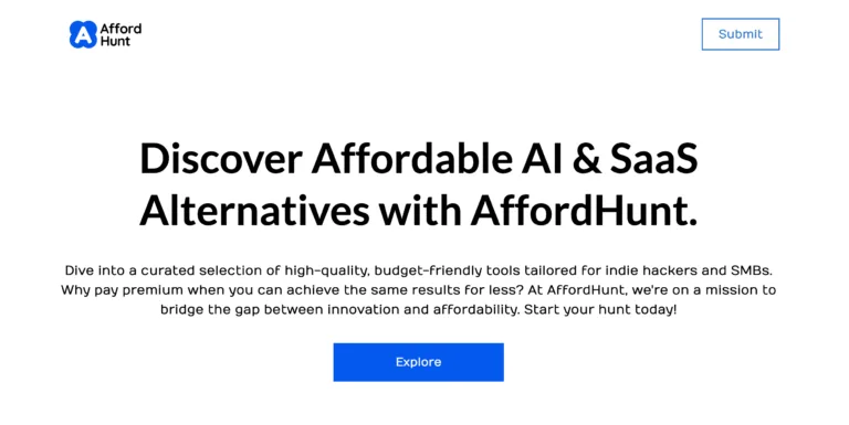 AffordHunt With the rise of AI and SaaS tool prices