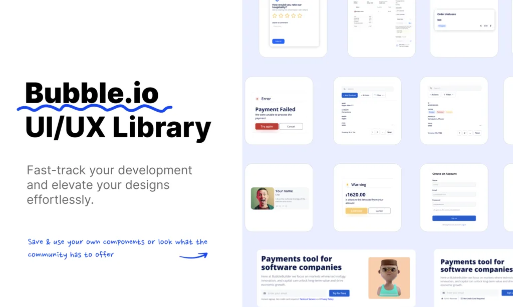 BubbleBuilder The #1 Tool you need to build visually appealing Bubble.io apps. Boost your Bubble.io projects with BubbleBuilder. Library for UI components and workflows. Fast-track your development and elevate your designs effortlessly. find Free AI tools list directory Victrays