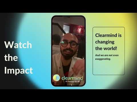 Clearmind Explore the future of therapy with Clearmind. Our AI provides mood-based recommendations