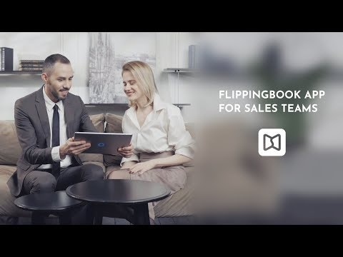FlippingBook App FlippingBook App helps streamline different tasks your sales team handles on a day-to-day basis. Have all the documents at your fingertips