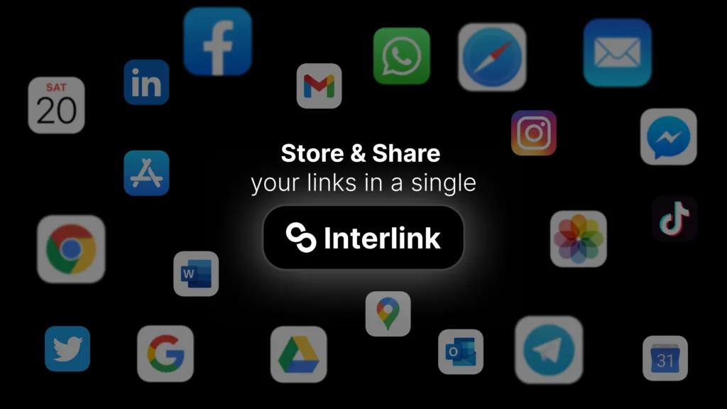 Interlink Trying to find something important in the moment among hundreds of links