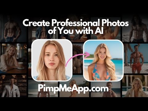 PimpMeApp PimpMeApp instantly transforms your single photo into high-quality images a variety of styles — from swimsuit   sessions to sophisticated studio shots  .  No wait for model training. Just upload and generate stunning images instantly. find Free AI tools list directory Victrays