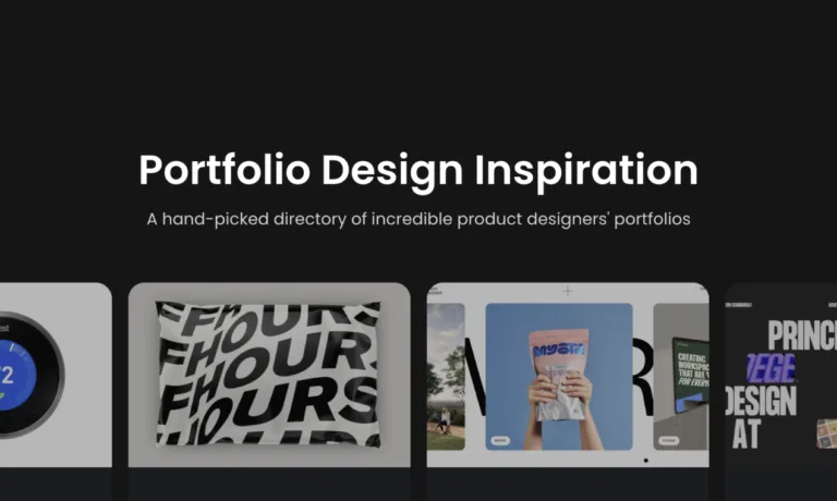 Portfolio Design Inspiration A hand-picked directory of incredible product designers' portfolios find Free AI tools list directory Victrays