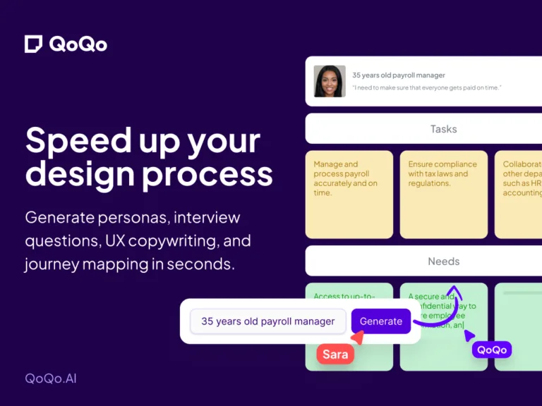 QoQo.ai QoQo.ai can help designers overcome limited resources for research by providing quick and efficient access to data and insights. find Free AI tools list directory Victrays