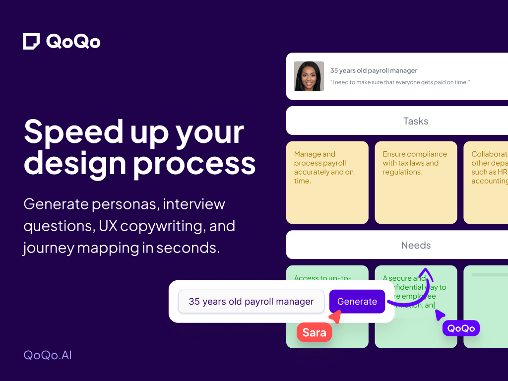 QoQo.ai QoQo.ai can help designers overcome limited resources for research by providing quick and efficient access to data and insights. find Free AI tools list directory Victrays