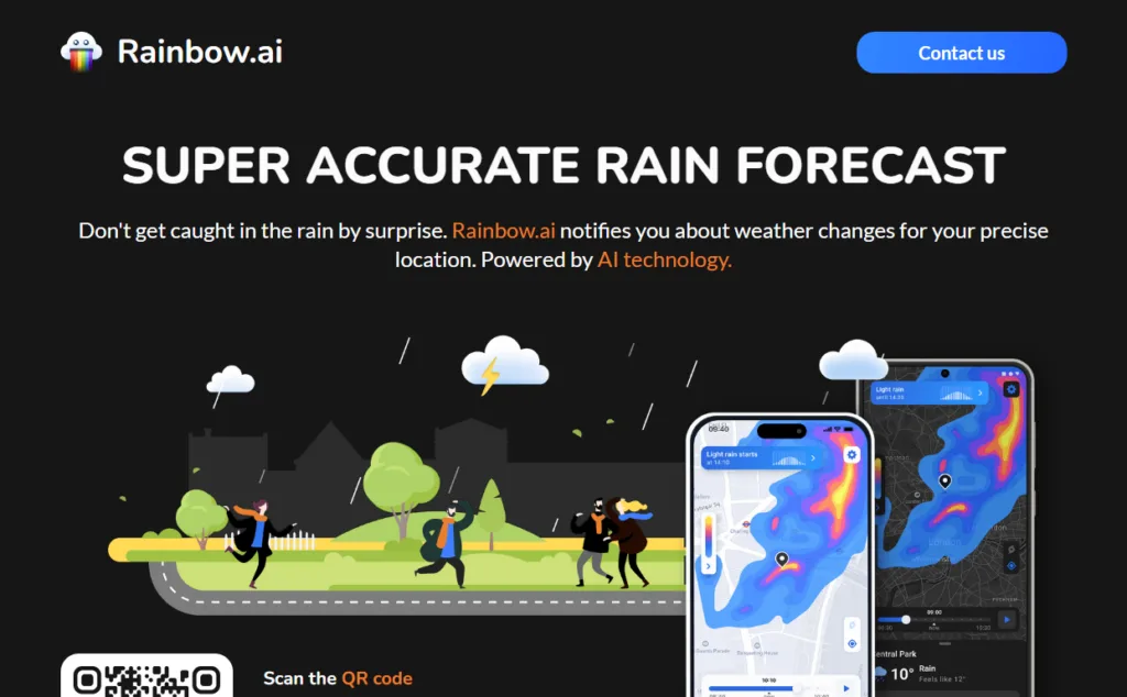 Rainbow AI Rain or shine