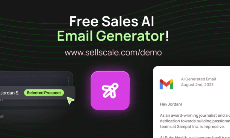 SellScale Generate a personalized sales emails in 30 seconds or less. Try prompts like warm intros