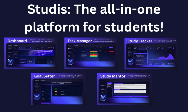 Studis Studis is not just an app; it's your academic partner