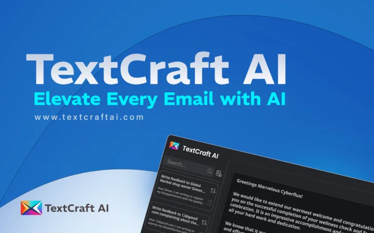 TextCraft AI Chrome extension for Gmail