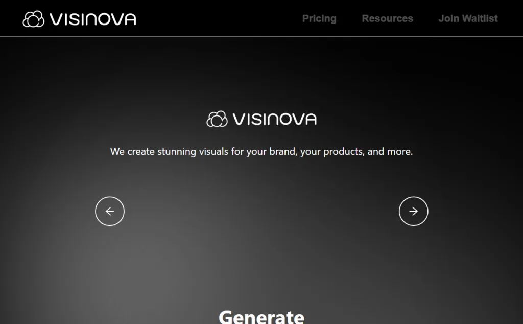 Visinova Generative AI is here to simplify your marketing visuals creation. Detecting your input image