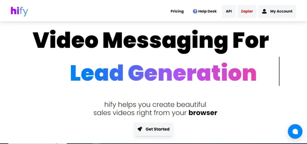 hify.io A revolutionary new way to create sales videos with the power of Artificial Intelligence. Our platform allows you to create highly personalized sales videos that will help you to stand out and make an impact on your prospects. find Free AI tools list directory Victrays