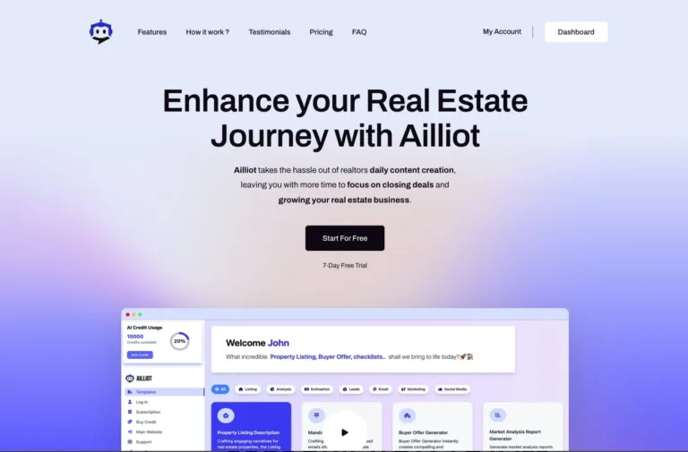 Ailliot Ailliot Generative AI enhance productivity in the real estate sector. It automates the creation of property listings