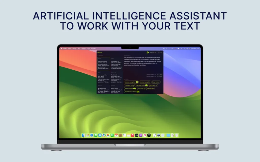 CMD+ Make your work easier and faster with CMD+! Cut back on tedious tasks—text writing