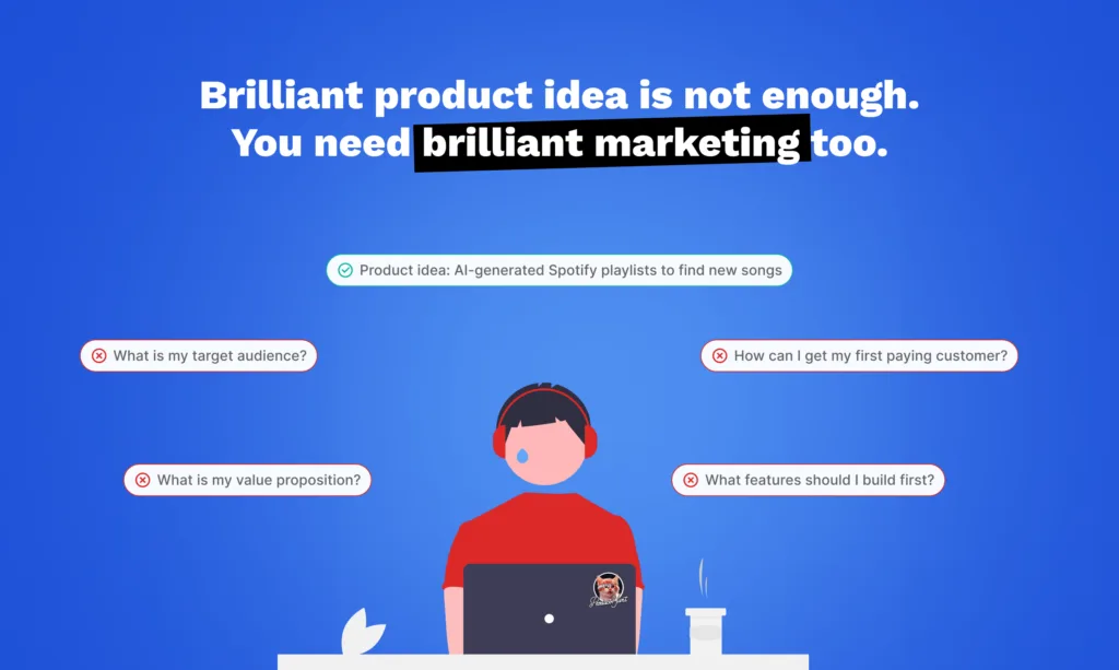 Marketing Strategy Generator Brilliant product idea is not enough. You need brilliant marketing too. Find your audience