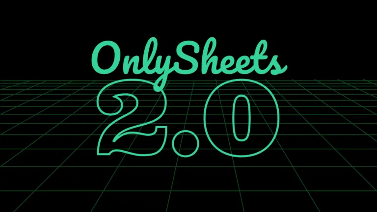 OnlySheets 2.0 Sell access to a google sheet without sharing to anyone with the link.
