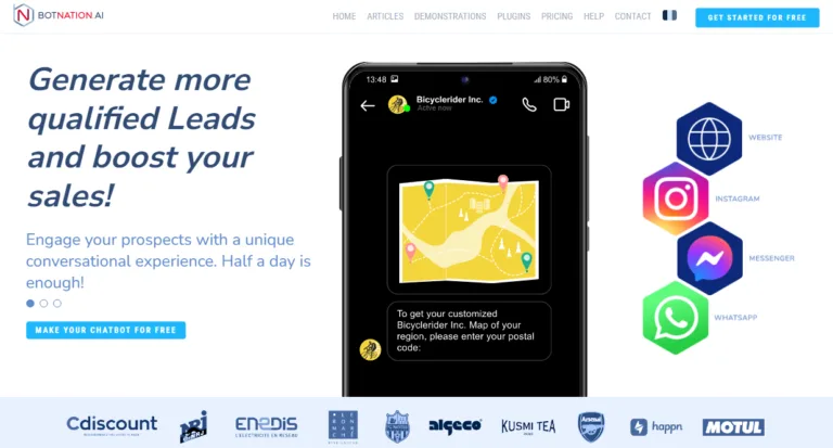 Featured tools Botnation Ai Botnation AI is the best bot building platform for engaging voice and