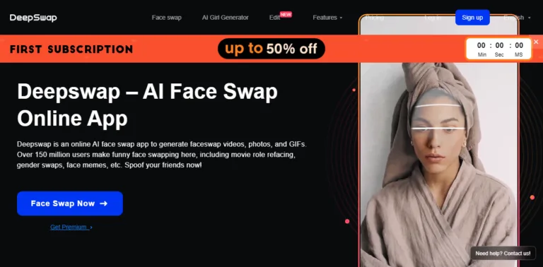 Featured tools DeepSwap Deepswap is a faceswap video editor & deepfake maker for 100% real-look